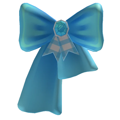 Sparkling Blue Bow