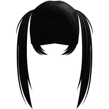 ^˵ᗜ ᆺ ᗜ˵^ jirai 地雷系 twintails in black