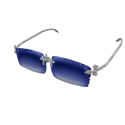 ICED OUT BLOXIER SHADES -- BLUE