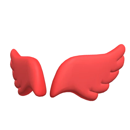 Red Angel Wings
