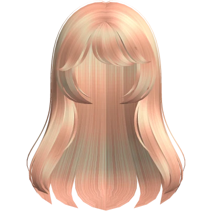 Cute Long Blonde Hair With Bangs