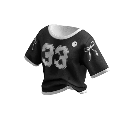 ✨ Y2K Summer Preppy Black Tee Sport