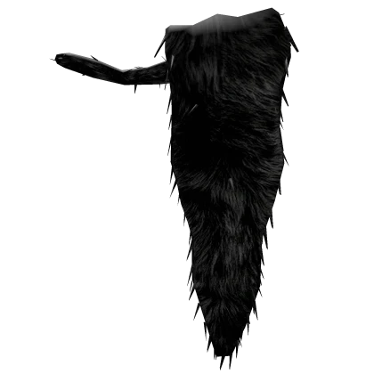 Chic City Lambskin Winter Black Fur Scarf