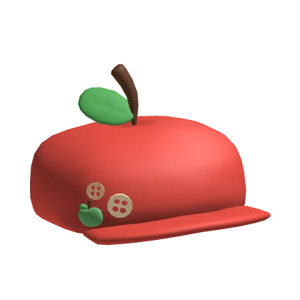 twee harajuku igari mori kei red apple button hat