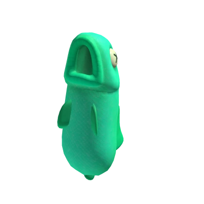 👻🐟 Crossed Ghost Fish Suit Green Costume