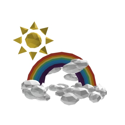 Rainbow Cloudy Crown
