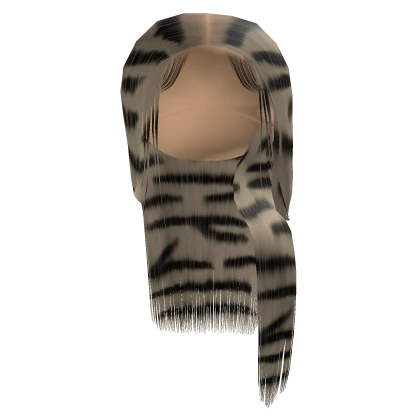 Middle Part [Zebra Print]