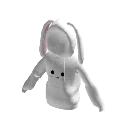 Bunny Hoodie White