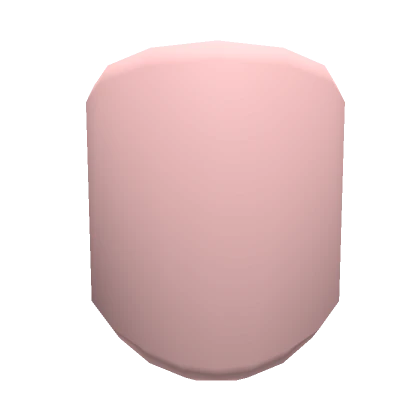 Light Pink Faceless Skin Tone Woman 3.0 Head