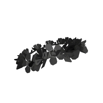 Dark Crown of flowers