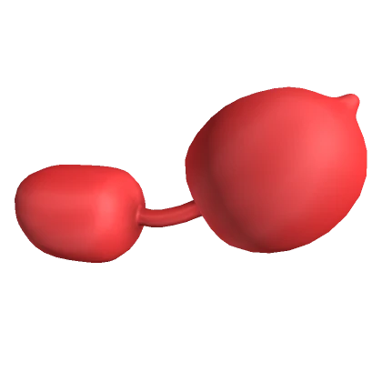 Red Balloon Dog Tail