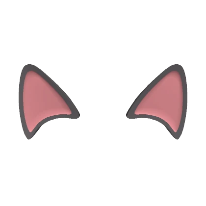 Grey Cat Ears