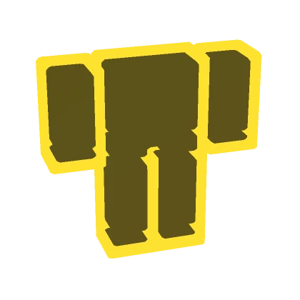 (1.0) Yellow Outline Avatar Aura