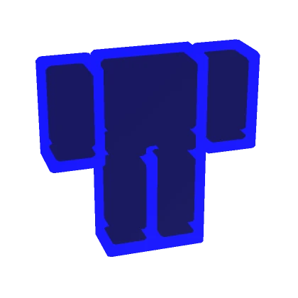 (1.0) Blue Outline Avatar Aura