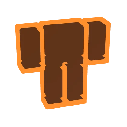 (1.0) Orange Outline Avatar Aura