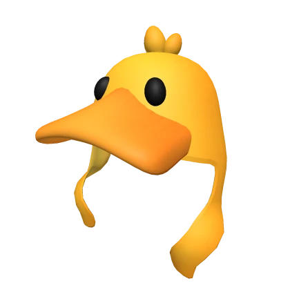 Orange Duck Beanie