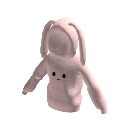 Bunny Hoodie Pink