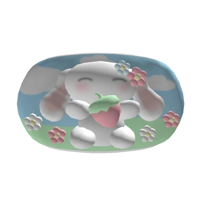 bunny girl Pacifier baby bib pastel cute bloxburg