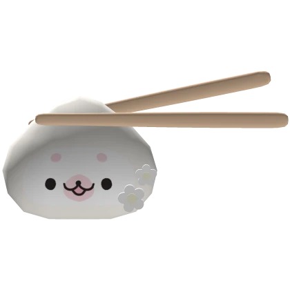 mamegoma snack with chopsticks