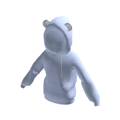 Bear Hoodie - Blue