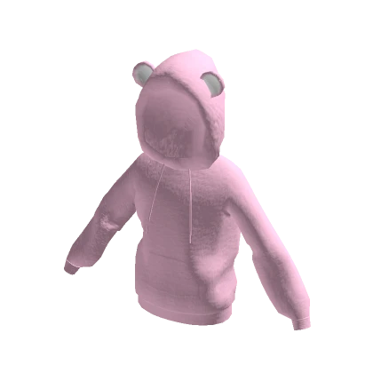 Bear Hoodie - Pink