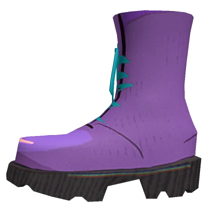 Purple High Boots