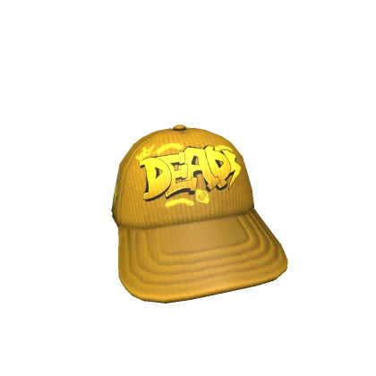 Yellow Y2K Deads cap