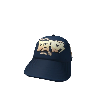 Navy blue Y2K Deads cap