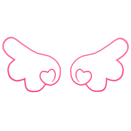 Line Heart Wings