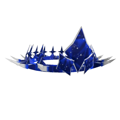 Dark Blue Galaxy Eternity Crown