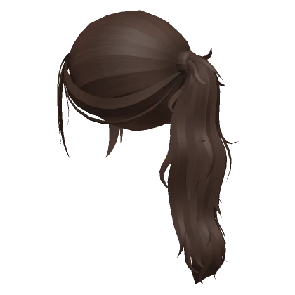 Preppy Lush Ponytail Brown