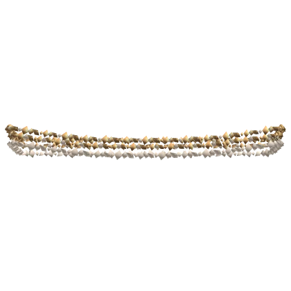 Gold Beaded waist chain