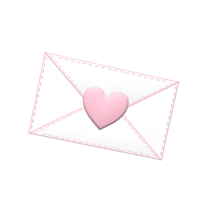 Valentine's Day Letter Pink