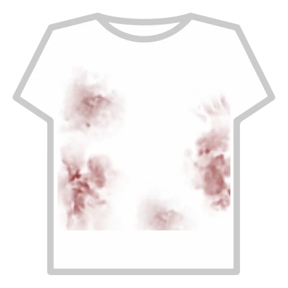 Blood stained faded Tshirt