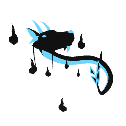 Black/Blue Spirit Dragon