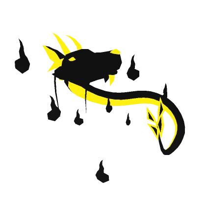 Black/Yellow Spirit Dragon