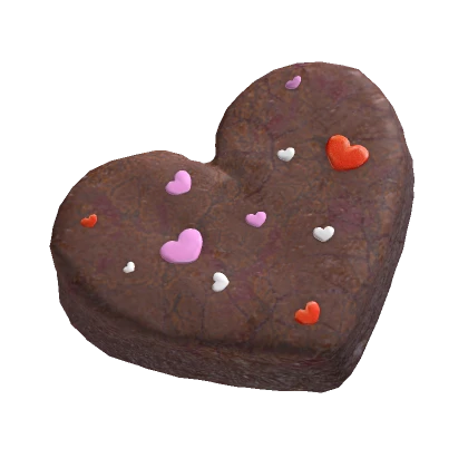 Heart Brownie Chocolate