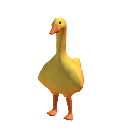 Yellow Goose/Duck Costume