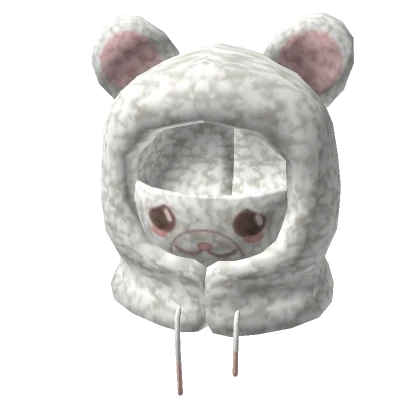 Bear Snow Mask White