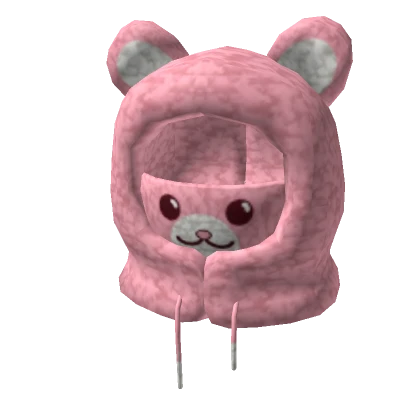 Bear Ski Mask Pink