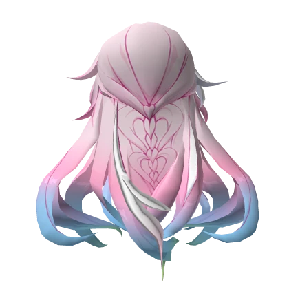Pink-Purple Gradient Long Hair of Cyrene [Extra]