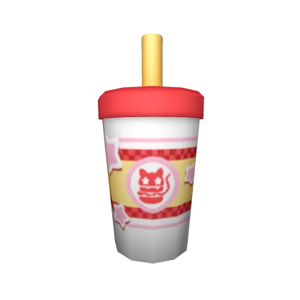 Kawaii Fast Food Worker Cup