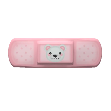 LOW Bear Bandage - pink