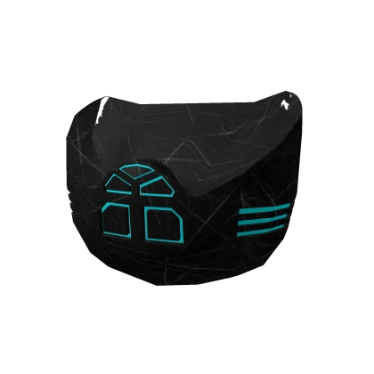 Blue CyberTech Mask