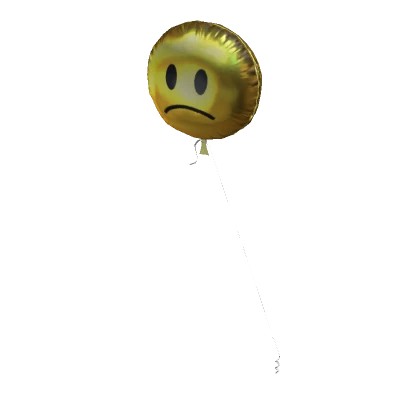 Frown Balloon [Hand Held]