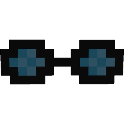 8bit Nerd's Black Glasses