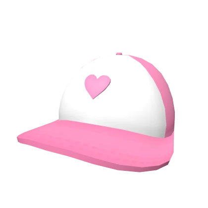 Pink Heart Hat