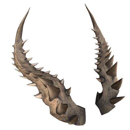 Desert Dragon Bone Horns
