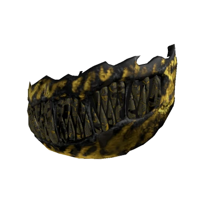 Golden Damascus Mouth Mask