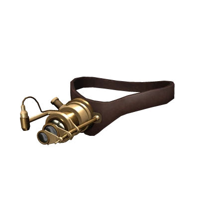 Steampunk Golden Monocle